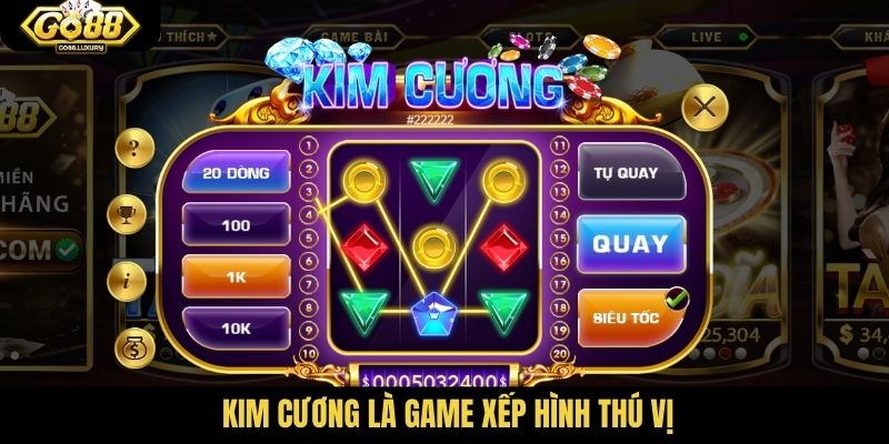 Kim Cương là game xếp hình thú vị